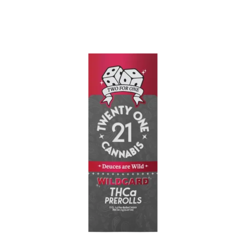 Twenty One - Joints Bag - 1g - THCa - Wildcard