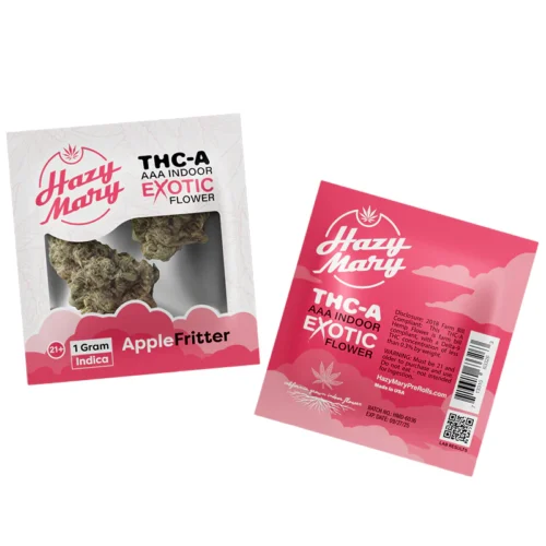 Hazy Mary - Exotic Flower - 1g - THCa - Apple Fritter - POP
