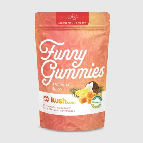 Kush.com – Funny Gummies – Tropical Bliss (20 ct)